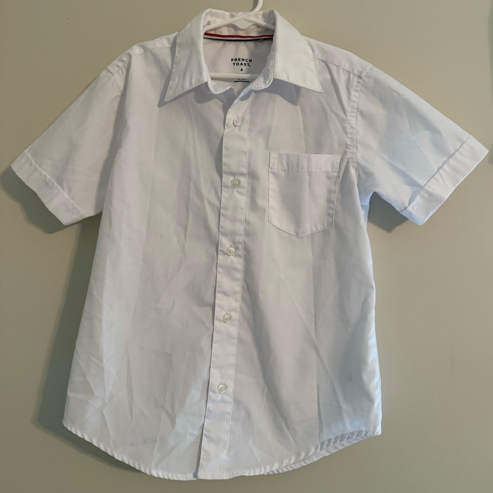 Classic White Short Sleeve Shirt